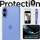 Spigen Crystal Hybrid Apple iPhone 16 Plus Hoesje Back Cover Blauw afbeelding 3