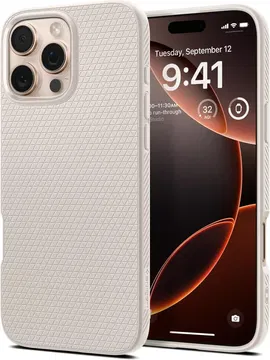 Spigen Liquid Air Apple iPhone 16 Pro Hoesje Back Cover Titanium