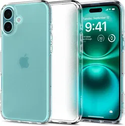 Spigen Ultra Hybrid Apple iPhone 16 Hoesje Back Cover Frost Transparant afbeelding
