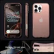 Spigen Liquid Crystal Apple iPhone 16 Pro Hoesje Back Cover Roze Glitter afbeelding 4