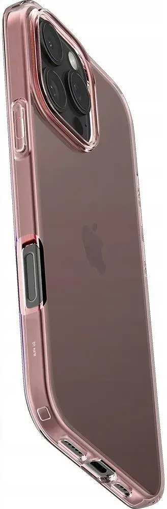 Spigen Crystal Flex Apple iPhone 16 Pro Max Hoesje Back Cover Transparant Roze afbeelding 5