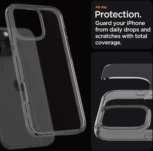 Spigen Ultra Hybrid Apple iPhone 16 Pro Max Hoesje Back Cover Space Crystal afbeelding 4