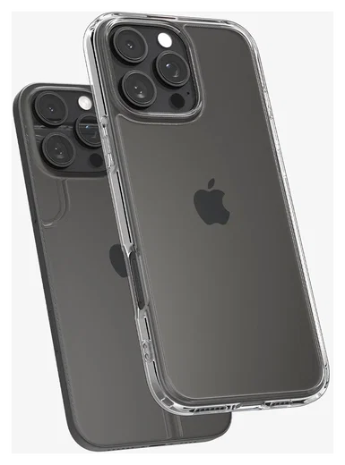 Spigen Crystal Hybrid Apple iPhone 16 Pro Max Hoesje Back Cover Transparant afbeelding 5