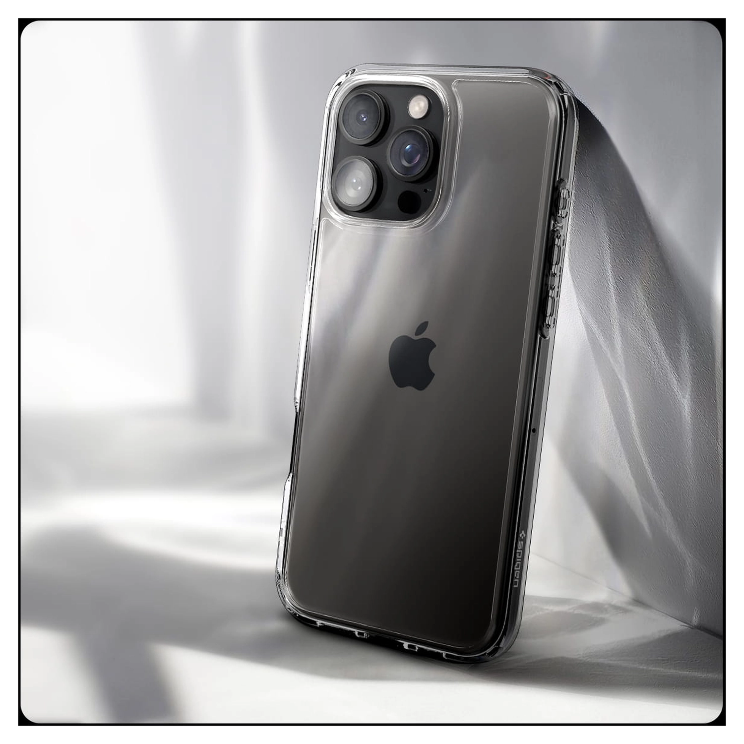 Spigen Crystal Hybrid Apple iPhone 16 Pro Max Hoesje Back Cover Transparant afbeelding 6