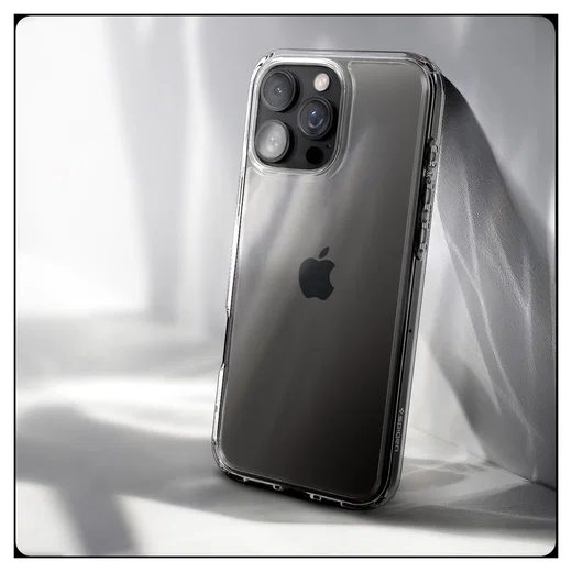 Spigen Crystal Hybrid Apple iPhone 16 Pro Max Hoesje Back Cover Transparant afbeelding 6