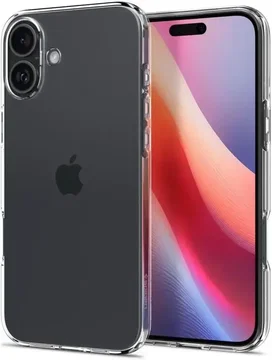 Spigen Crystal Flex Apple iPhone 16 Plus Hoesje Back Cover Transparant