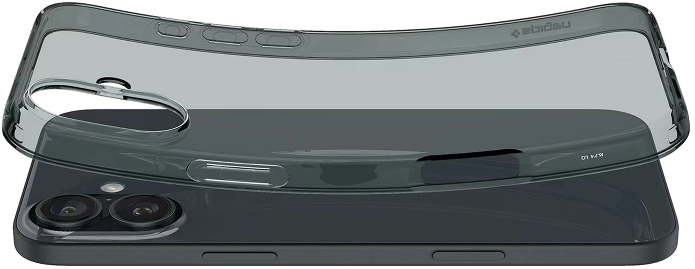 Spigen Crystal Flex Apple iPhone 16 Plus Hoesje Back Cover Space Crystal afbeelding 6
