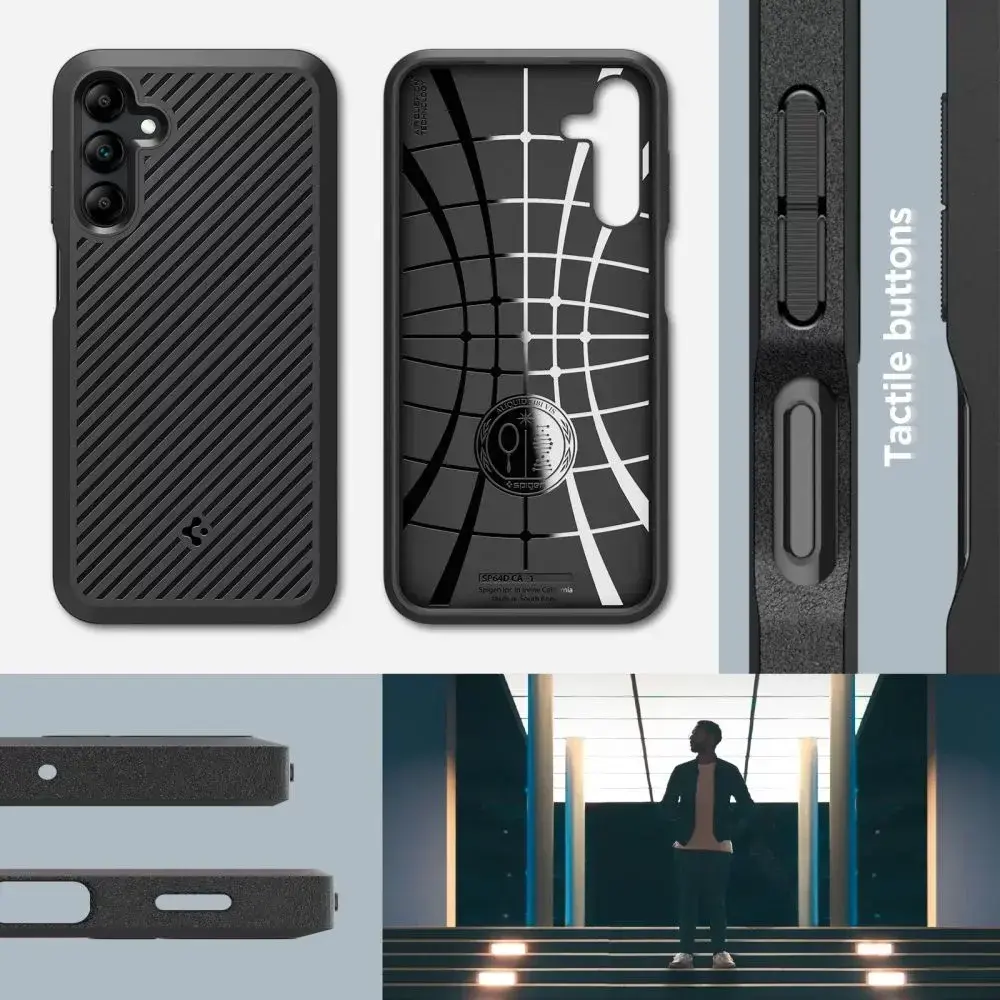 Spigen Core Armor Samsung Galaxy A15 Hoesje Back Cover Zwart afbeelding 8