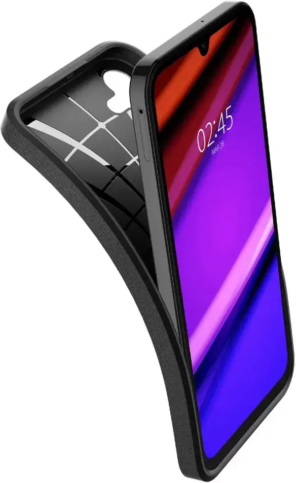 Spigen Core Armor Samsung Galaxy A15 Hoesje Back Cover Zwart afbeelding 9