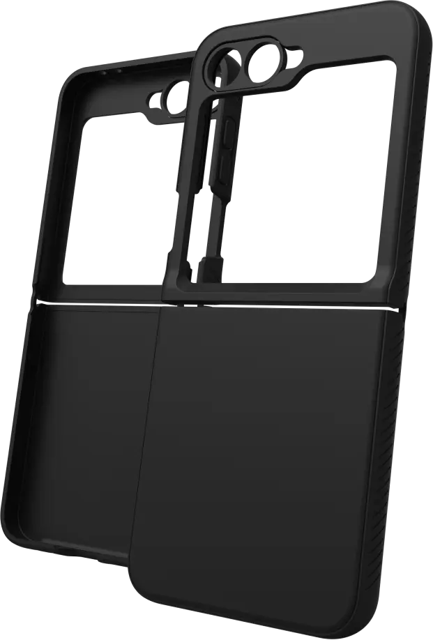 ZAGG Bridgetown Samsung Galaxy Z Flip 6 Hoesje Back Cover Zwart afbeelding 1