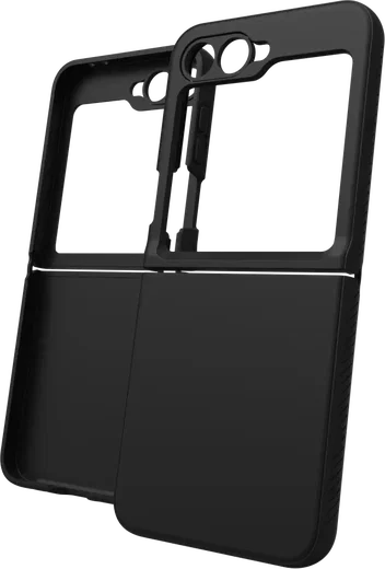 ZAGG Bridgetown Samsung Galaxy Z Flip 6 Hoesje Back Cover Zwart afbeelding 1