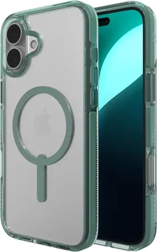 ZAGG Santa Cruz Snap Apple iPhone 16 Plus Hoesje MagSafe Back Cover Groen