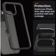 Spigen Crystal Hybrid Apple iPhone 16 Pro Max Hoesje Back Cover Zwart afbeelding 4