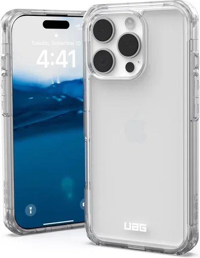 Urban Armor Gear Plyo Apple iPhone 16 Pro Hoesje Back Cover Transparant afbeelding 1