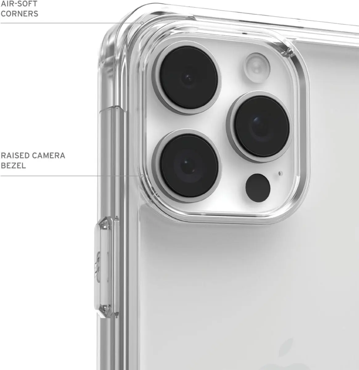 Urban Armor Gear Plyo Apple iPhone 16 Pro Hoesje Back Cover Transparant afbeelding 4