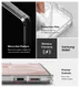 Ringke Fusion Samsung Galaxy S25 Edge Hoesje Back Cover Transparant afbeelding 5