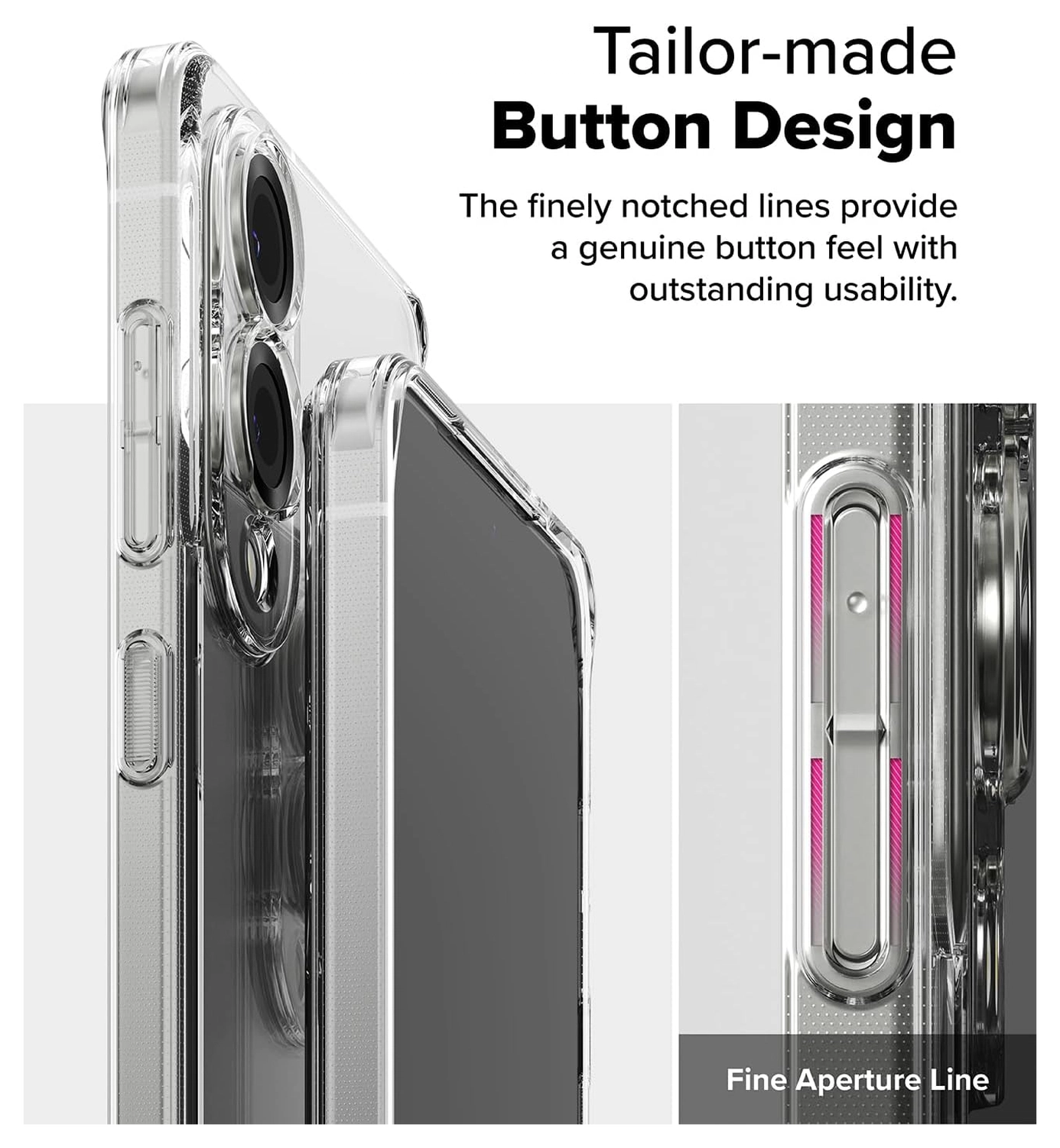 Ringke Fusion Samsung Galaxy S25 Edge Hoesje Back Cover Transparant afbeelding 7