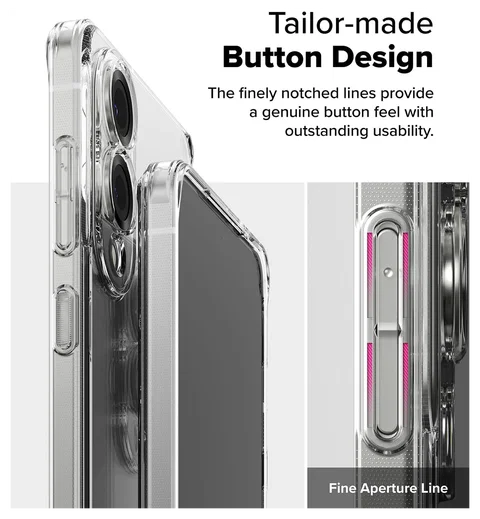 Ringke Fusion Samsung Galaxy S25 Edge Hoesje Back Cover Transparant afbeelding 7