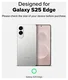 Ringke Fusion Samsung Galaxy S25 Edge Hoesje Back Cover Matte Transparant afbeelding 2