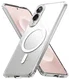 Ringke Fusion Magnetic Samsung Galaxy S25 Edge Hoesje MagSafe Transparant afbeelding 1