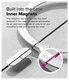Ringke Fusion Magnetic Samsung Galaxy S25 Edge Hoesje MagSafe Transparant afbeelding 19