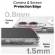 Ringke Fusion Magnetic Samsung Galaxy S25 Edge Hoesje MagSafe Transparant afbeelding 17