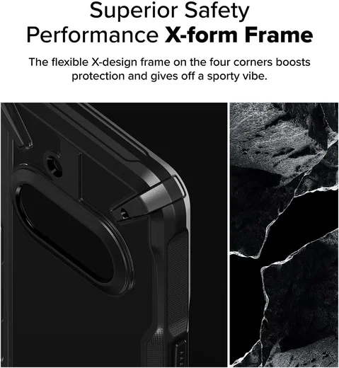 Ringke Fusion X Nothing Phone (3a) Hoesje Back Cover Zwart afbeelding 7