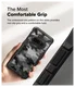 Ringke Fusion X Nothing Phone (3a) Hoesje Back Cover Camo Zwart afbeelding 5