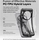 Ringke Fusion X Nothing Phone (3a) Pro Hoesje Back Cover Zwart afbeelding 4