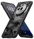 Ringke Fusion X Nothing Phone (3a) Pro Hoesje Back Cover Camo Zwart