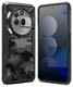 Ringke Fusion X Nothing Phone (3a) Pro Hoesje Back Cover Camo Zwart afbeelding 2