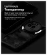 Ringke Fusion X Nothing Phone (3a) Pro Hoesje Back Cover Camo Zwart afbeelding 8