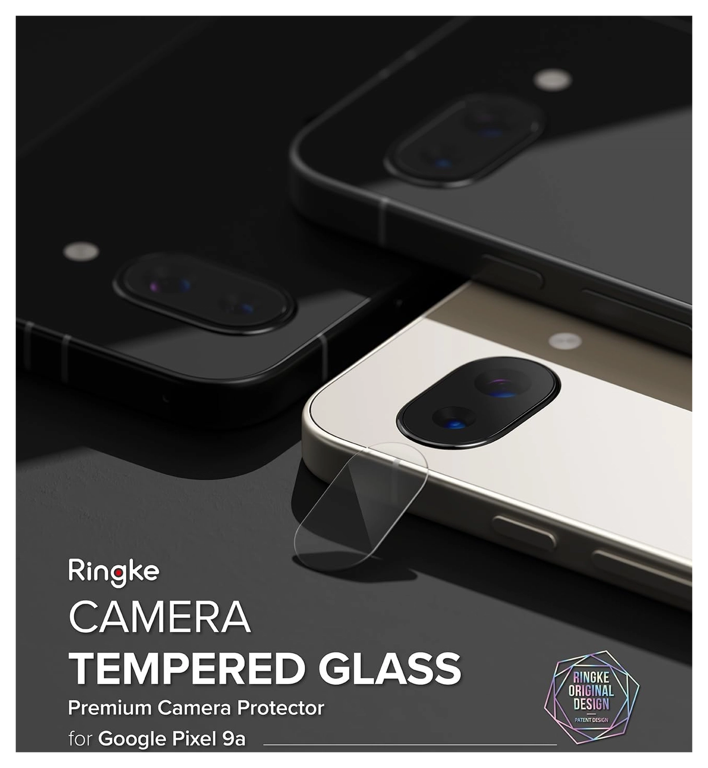 Ringke Google Pixel 9a Camera Protector Tempered Glass (2-Pack) afbeelding 8