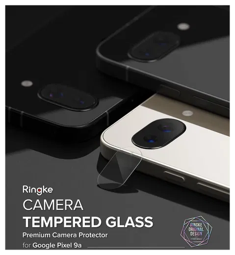 Ringke Google Pixel 9a Camera Protector Tempered Glass (2-Pack) afbeelding 8