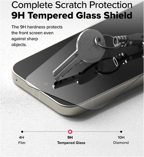Ringke Easy Slide Google Pixel 9a Screen Protector met Jig 2-Pack afbeelding 8