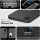 Spigen Liquid Air Apple iPhone 17e / 16e Hoesje Back Cover Grijs afbeelding 2