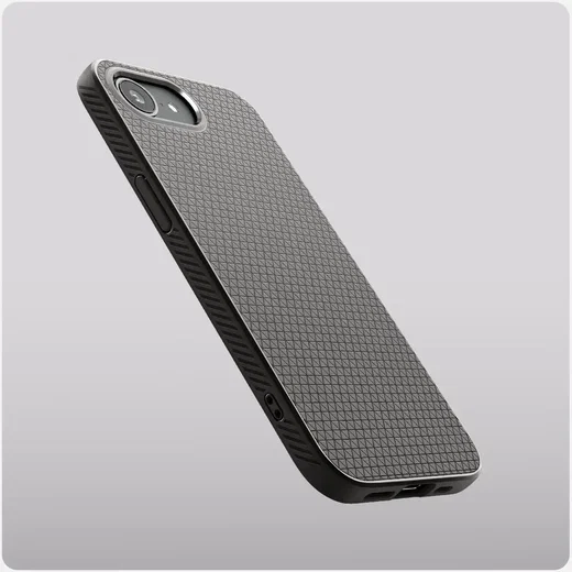 Spigen Liquid Air Apple iPhone 17e / 16e Hoesje Back Cover Grijs afbeelding 7