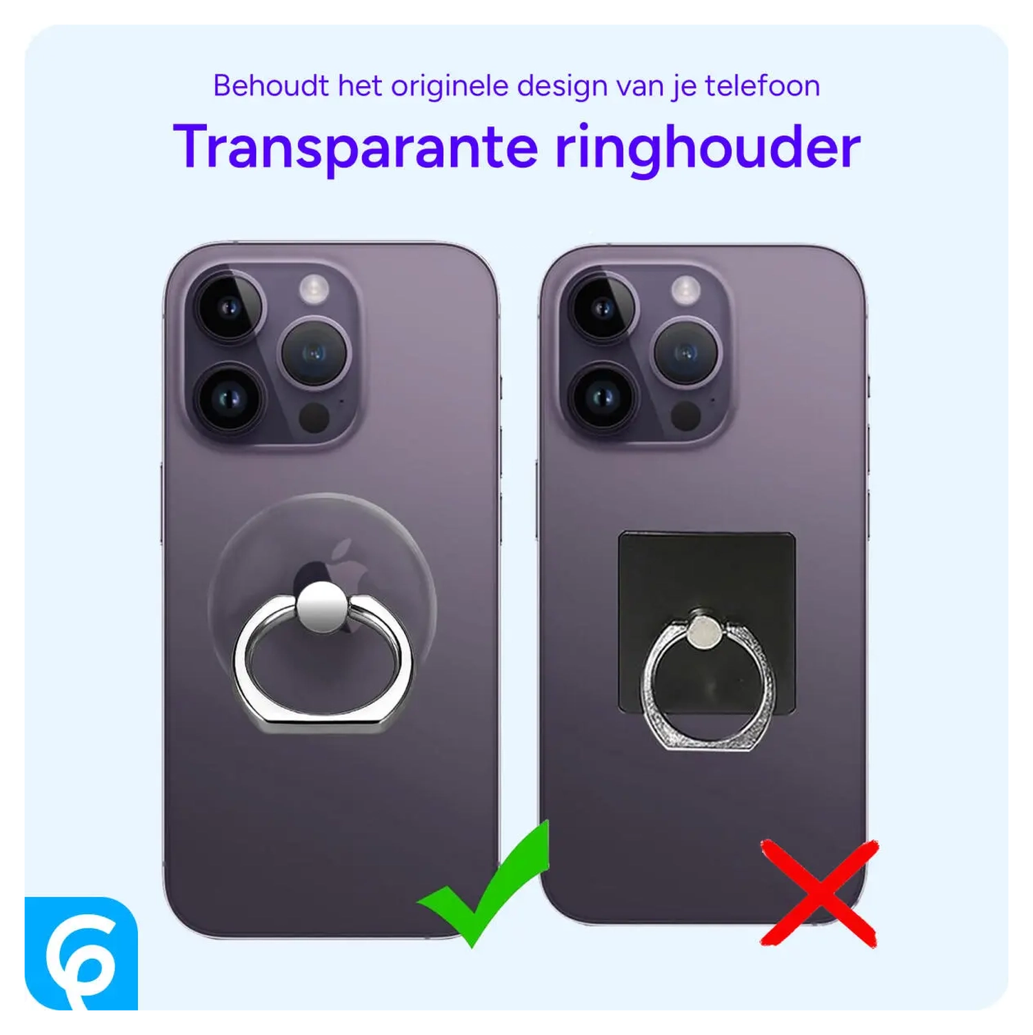 Universele Telefoon Ring Houder 360° Draaibaar Achterkant Telefoon Roze Goud afbeelding 6