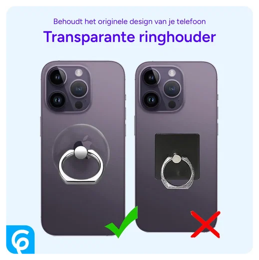 Universele Telefoon Ring Houder 360° Draaibaar Achterkant Telefoon Roze Goud afbeelding 6