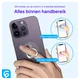 Universele Telefoon Ring Houder 360° Draaibaar Achterkant Telefoon Roze Goud afbeelding 4