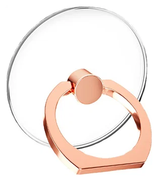 Universele Telefoon Ring Houder 360° Draaibaar Achterkant Telefoon Roze Goud