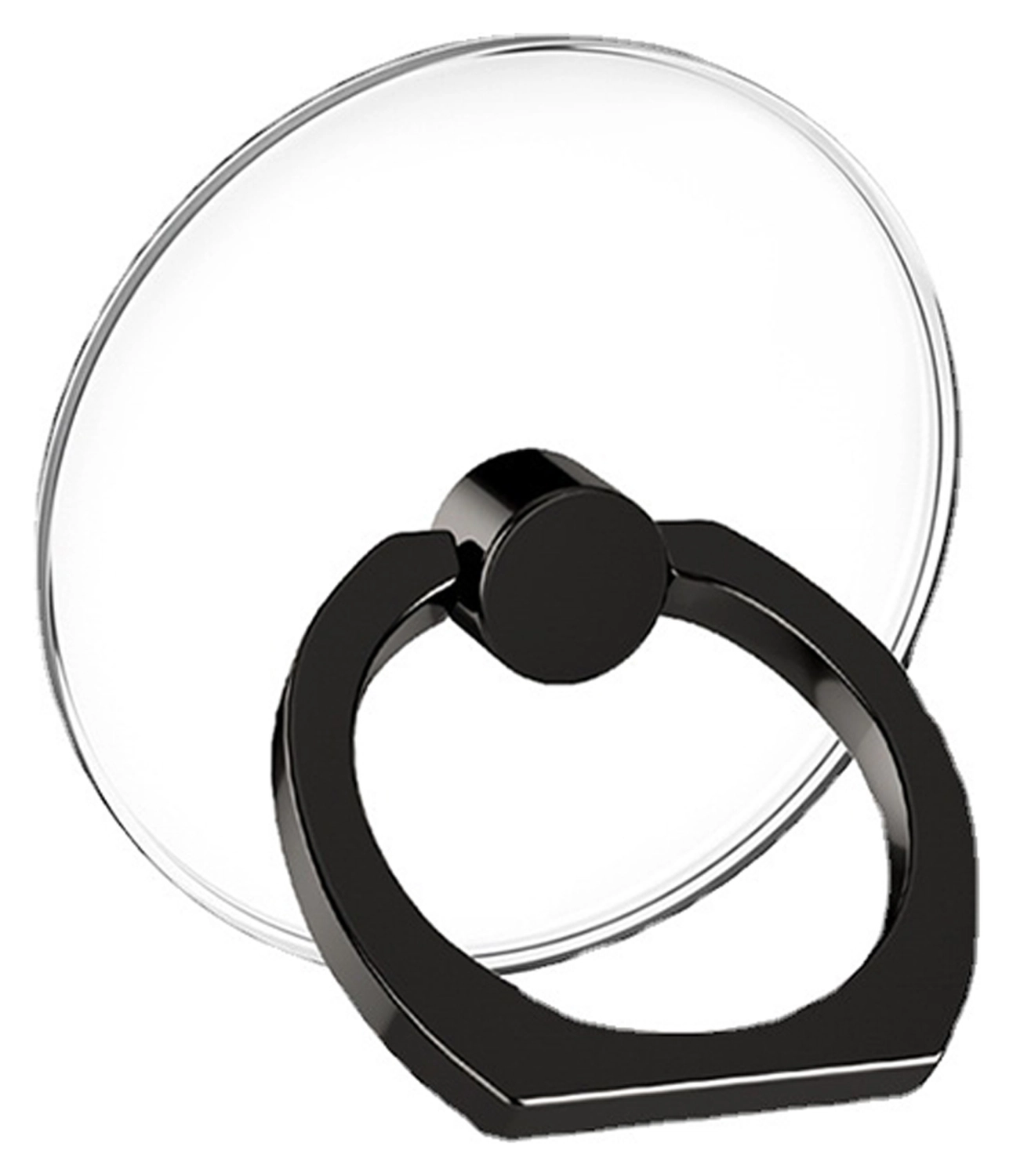 Universele Telefoon Ring Houder 360° Draaibaar Achterkant Telefoon Zwart afbeelding 1