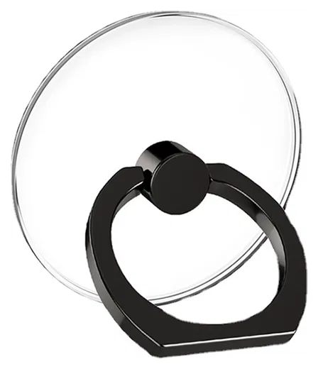 Universele Telefoon Ring Houder 360° Draaibaar Achterkant Telefoon Zwart afbeelding 1