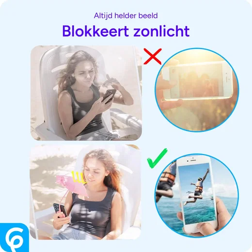 Magnetische MagSafe Flexibele Telefoon Paraplu Zwart afbeelding 3