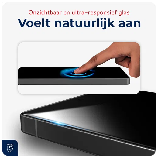 Rosso Samsung Galaxy S25 Edge Tempered Glass met Installatietray Dust Removal afbeelding 9