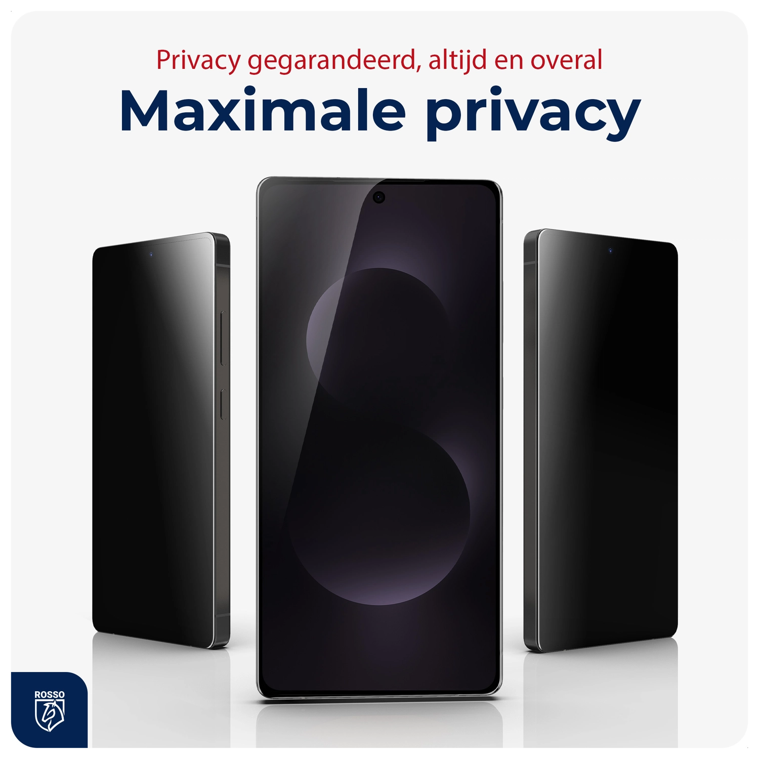 Rosso Samsung Galaxy S25 Edge Privacy Glass met Installatietray Dust Removal afbeelding 7