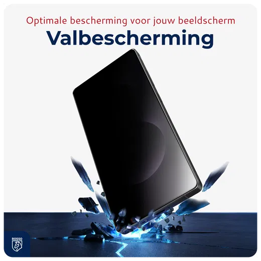 Rosso Samsung Galaxy S25 Edge Privacy Glass met Installatietray Dust Removal afbeelding 6