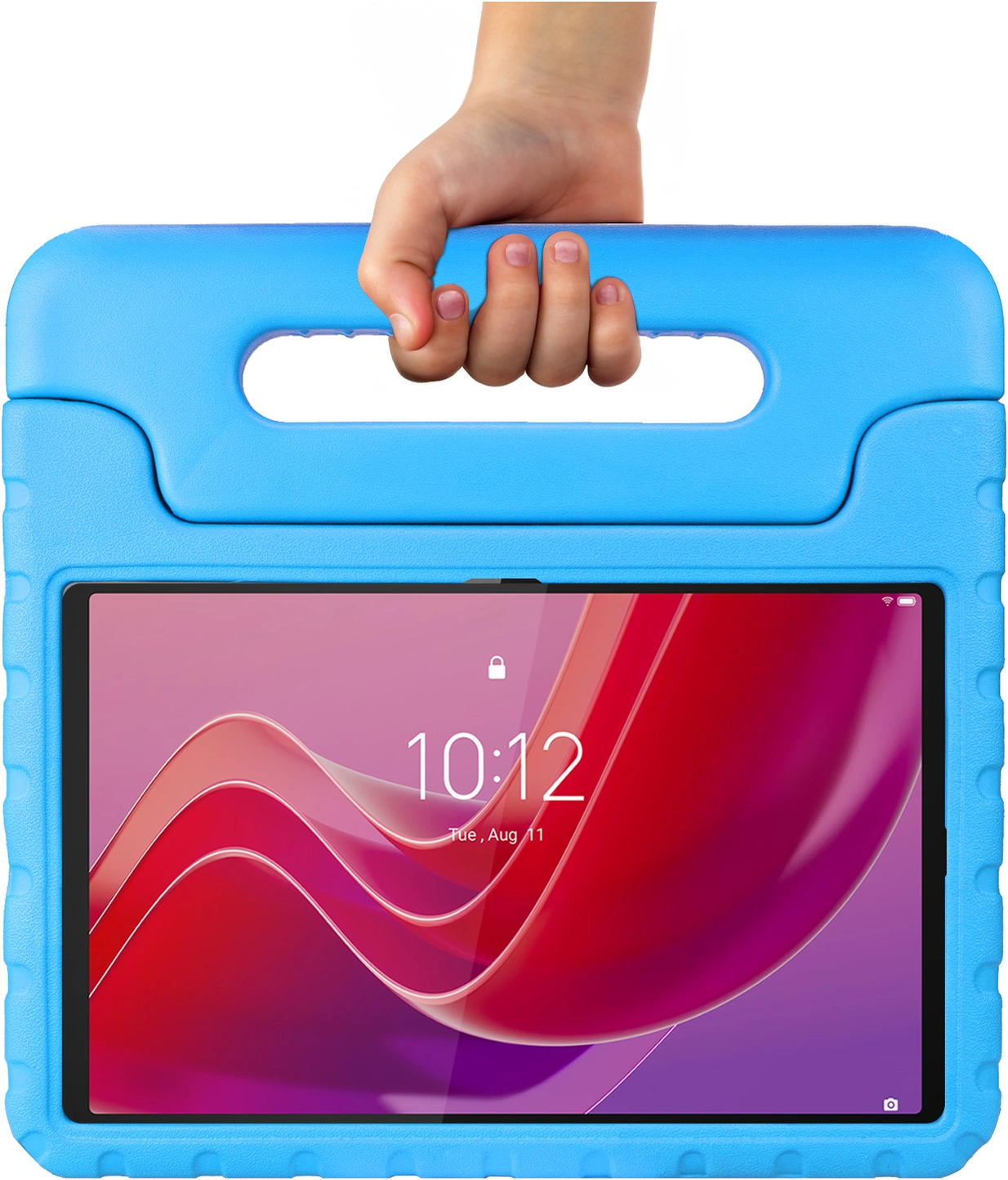 HappyCase Lenovo Tab M11/K11 Kinder Tablethoes met Handvat Blauw afbeelding 9