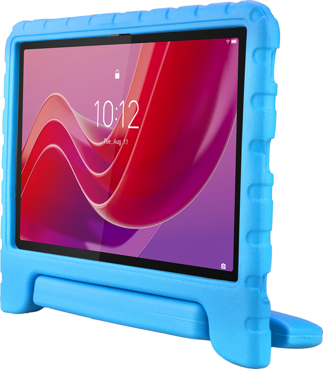 HappyCase Lenovo Tab M11/K11 Kinder Tablethoes met Handvat Blauw afbeelding 10