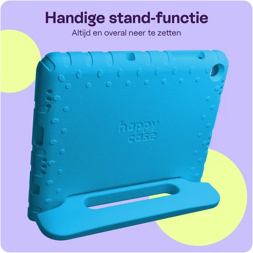 HappyCase Lenovo Tab M11/K11 Kinder Tablethoes met Handvat Blauw afbeelding 4
